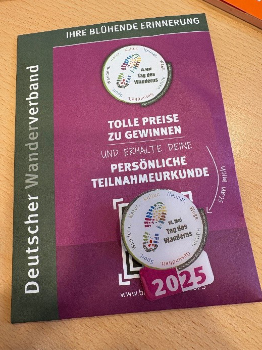 Wandertag anlässlich des Tags des Wanderns